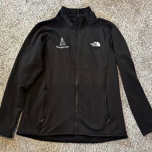 The North Face Black Logo Zip-Up Jacket